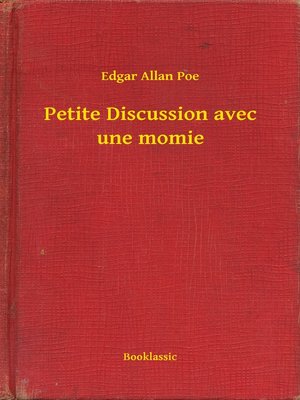 cover image of Petite Discussion avec une momie